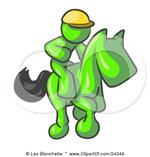 24349-Clipart-Illustration-Of-A-Lime-Green-Man-A-Jockey-Riding-On-A-Race-Horse-And-Racing-In-A-D.jpg