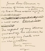 Mark Twain report of my death letter May 31, 1897.jpg Mark Twain report of my death letter May 31, 1897.jpg